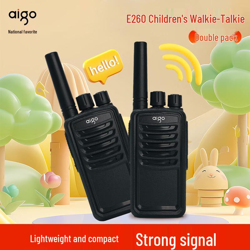 Набор детских уличных раций aigo E260 (Китайская версия)