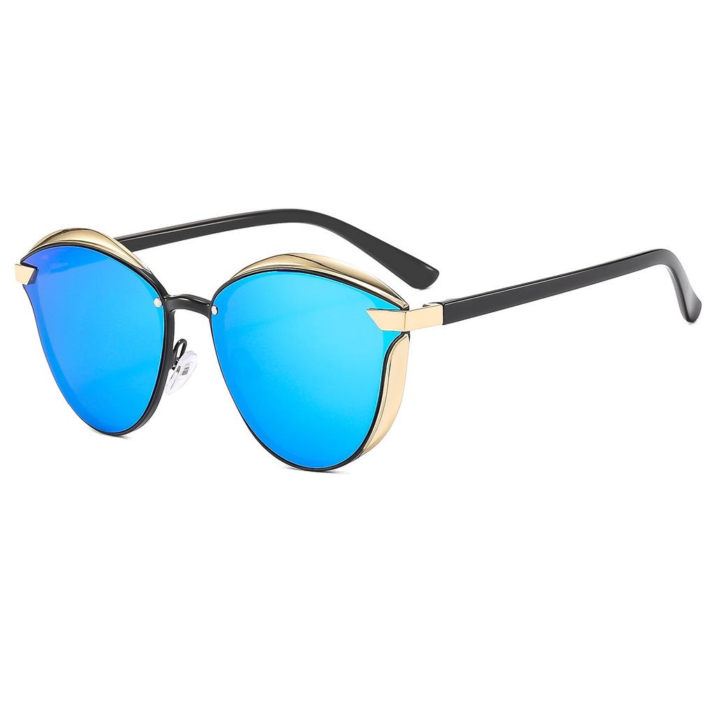 Metal High-End Cat Eye Polarized Sunglasses Show Street Sunglasses For Men And Women
