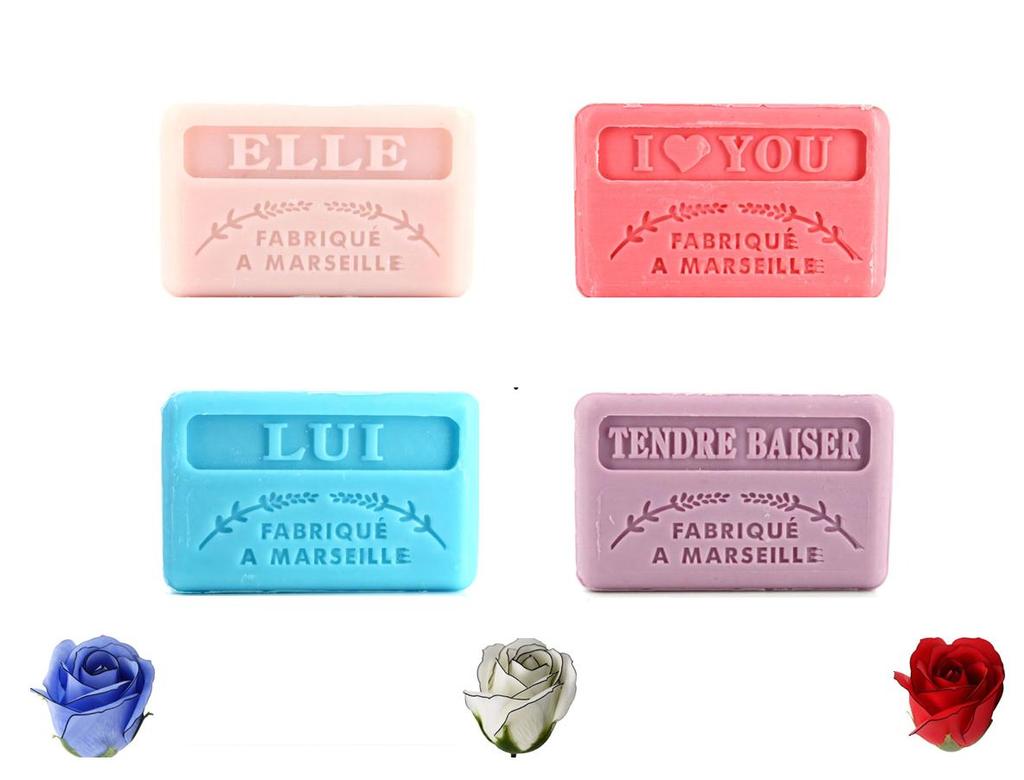 Marseille Soaps - Her and Him - Valentine's Day - Gift - Birthday