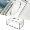 Acrylic Clear Tissue Box Cover Rectangular Napkin Dispenser Office Paper Holder