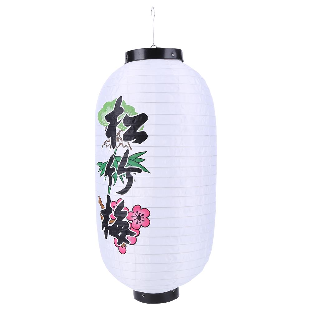 10-дюймовый японский фонарь водонепроницаемый традиционный китайский принт подвесной бистро рамен сашими суши ресторан украшение фонарь