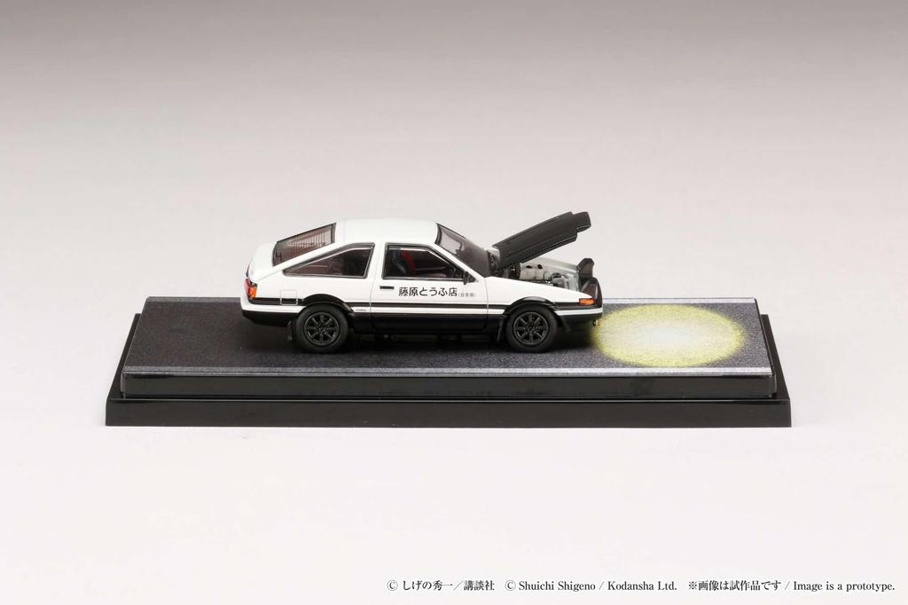 HJ64 Toyota Sprinter Trueno GT APEX Initial D engine model VS Tomoyuki Tate Finished product 1/64 (AE86) /