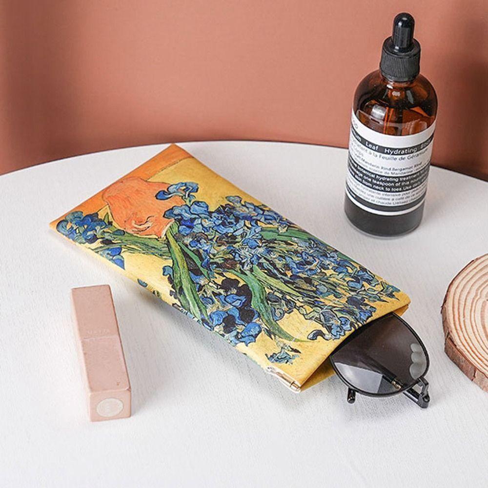 Сумка для хранения солнцезащитных очков из искусственной кожи, простой футляр для очков, портативный футляр для очков