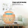 130ml Portable Humidifier Wooden Grain Air Diffuser Mist Hollow Air Atomizer With LED Light