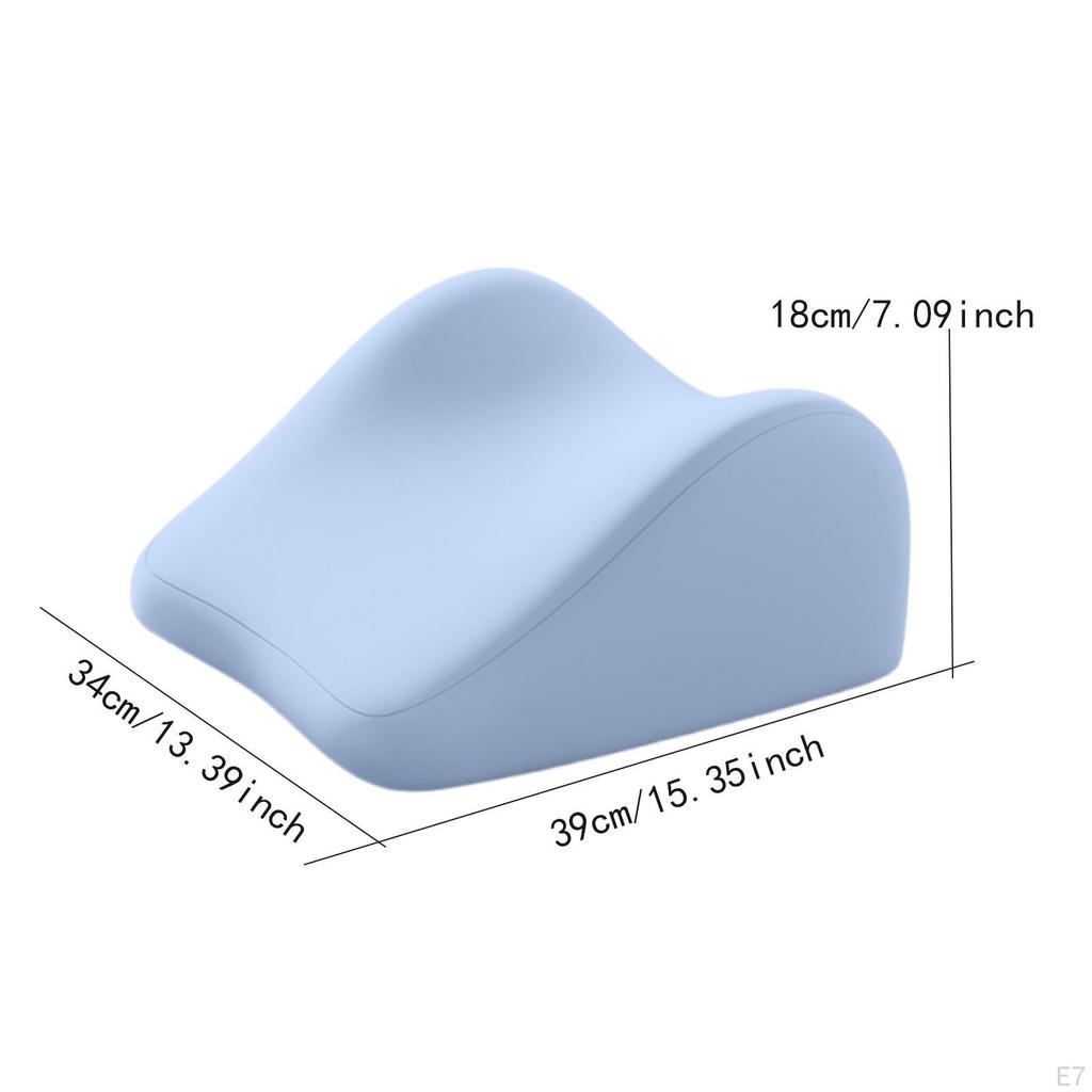 Back Pillow Wedge Prone Comfortable Non Slip Simple Leg Support for Apartment