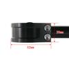Adjustable Angle 37mm Separate Low Universal Fit for Motorcycles 37 37-Piece Handlebars, Type, 22.2mm, Black,