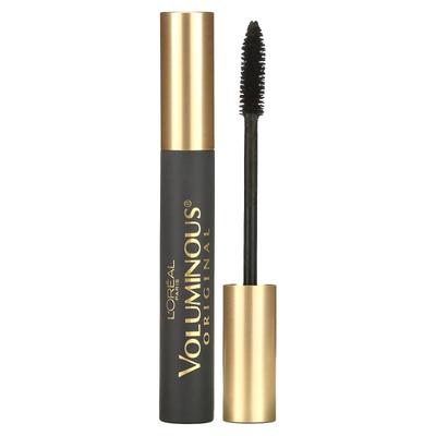 L'Oréal, Объемная оригинальная тушь для ресниц, оттенок Blackest Black 310, 0,28 жидких унций (8 мл)