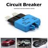 DC 28V ATC Circuit Breaker Blade Fuse Manual Reset Resettable 15 Amp for Marine Rally Automotive Boat Car Accessories Part