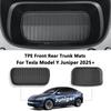 Для Tesla Model Y Juniper 2025 Передний Задний Коврик в Багажник TPE Нижний Органайзер Коврики Защитный Чехол Подкладка в Багажник Поднос в Багажник Напольный Коврик