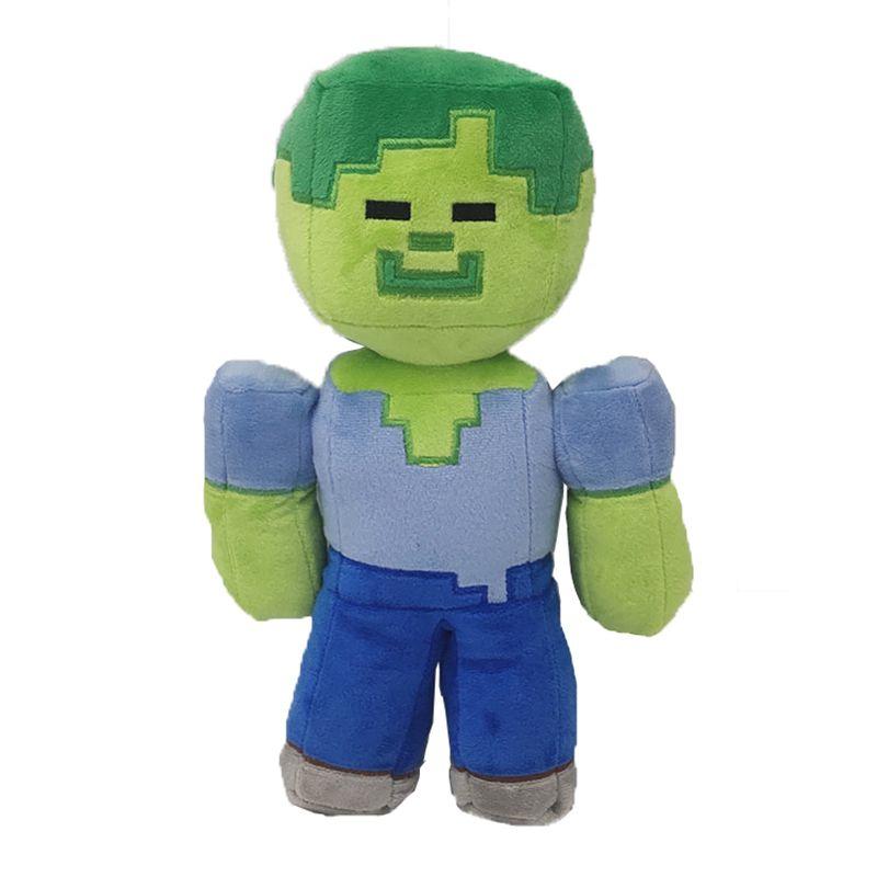 Очаровательные плюшевые игрушки Minecraft с мягкими персонажами Крипера, Эндермена и Волка