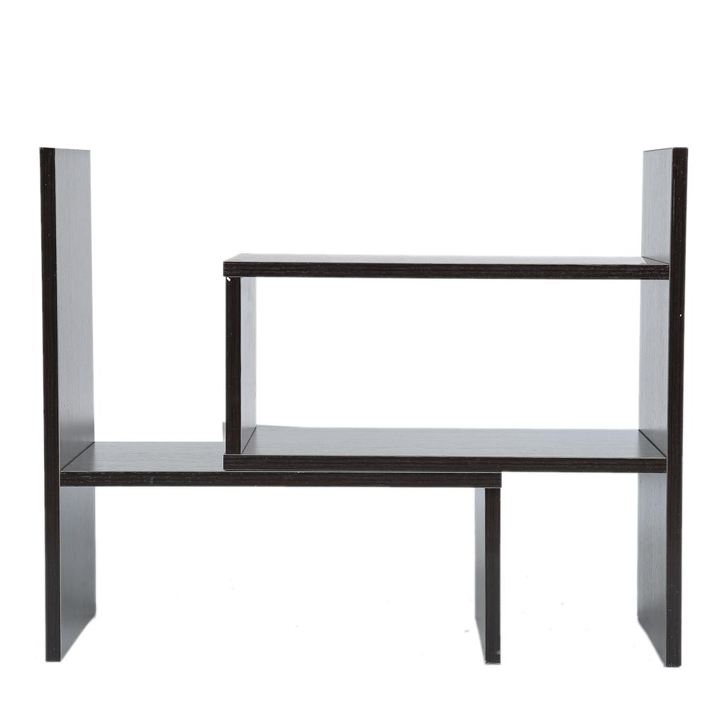   Table Desktop Storage Rack Display Shelf   Counter Top Bookcase White