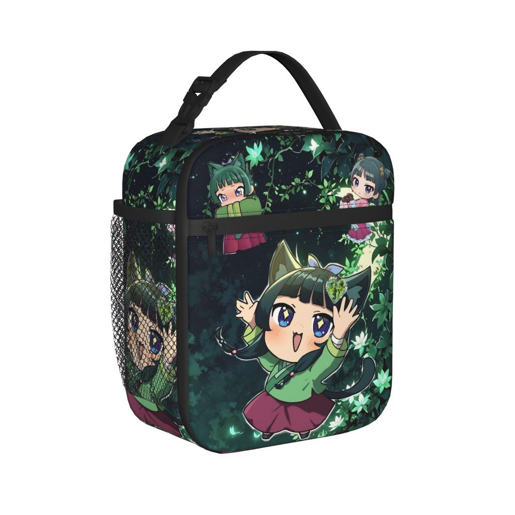 The Apothecary D-Diaries Maomao Thermal Insulated Lunch Bags for Work Portable Bento Box Men Women Thermal Cooler Lunch Boxes
