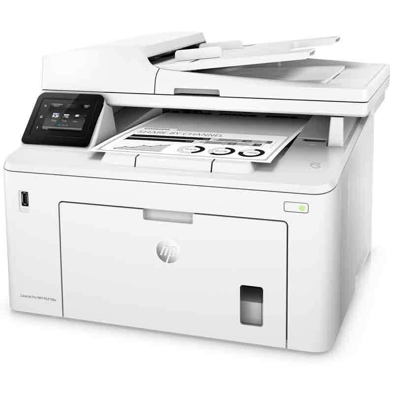 HP Беспроводной монохромный лазерный МФУ M227fdw, штекер CN (адаптер в комплекте)