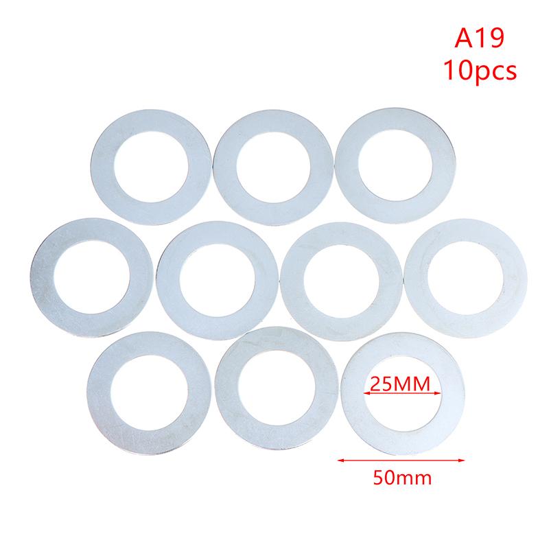 Circular Saw Blade Reducing Conversion Rings 10Pcs 10-32mm Easy Install Adapters for Angle Grinder Cutting Disc Carpenter Woodworking Tools