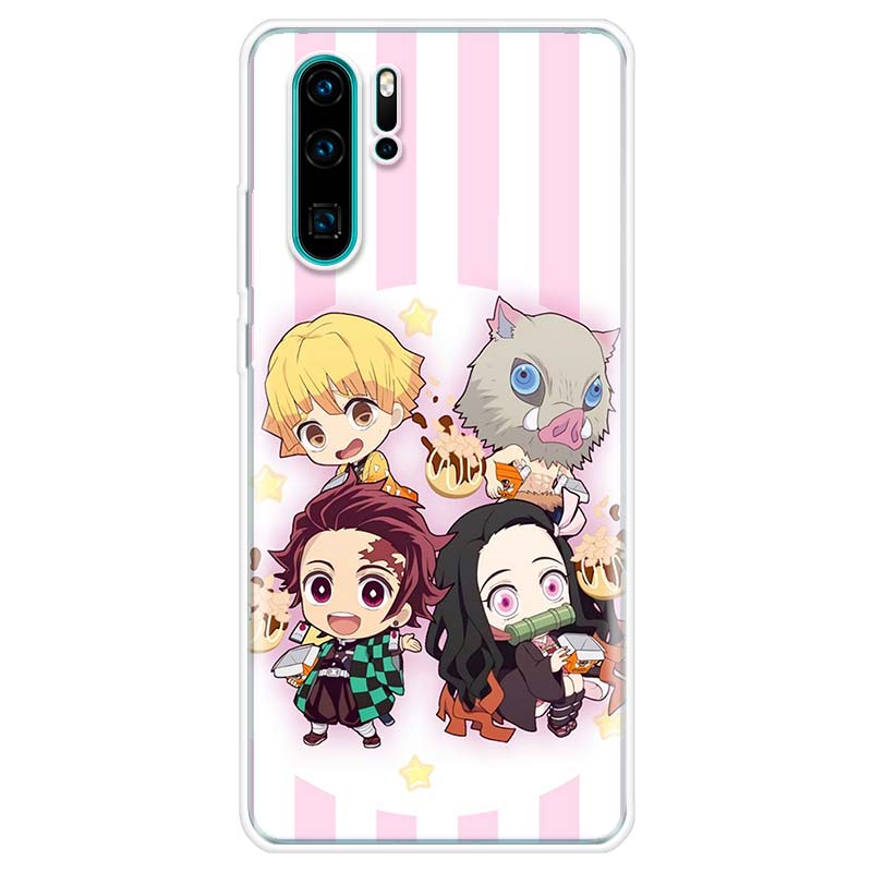 Симпатичный чехол для телефона Demon Slayer Kimetsu No Yaiba, чехол для телефона Huawei Y5 Y6 Y7 Y9S P Smart Z 2019 Honor 10 Lite 9 20 9X 8S 8X 8A Pro 7A
