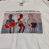 Apple & Eve Newport Folk Festival 2003 винтажная футболка BL131 Унисекс футболка