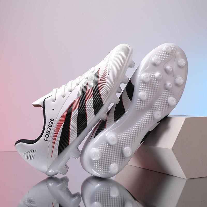 Football Shoes Men'S And Women'S Spike Sneakers Children'S Teenagers' Students' Broken Nails Competition Grass Training Shoes