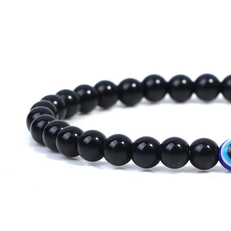Турецкий браслет «Сглазы» из натурального камня, бусины для женщин, мужчин, украшения для йоги