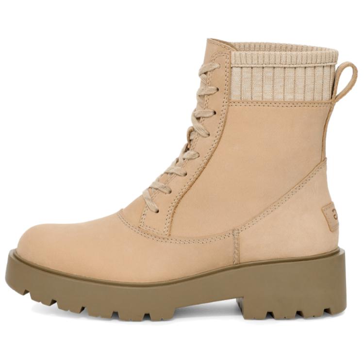 UGG Удобные Простые Короткие Ботинки Мартин Женские ботинки Горчичный 1166759-MDSD