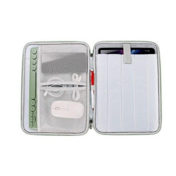 Чехол Joysense для iPad с несколькими карманами и ручкой, зеленый