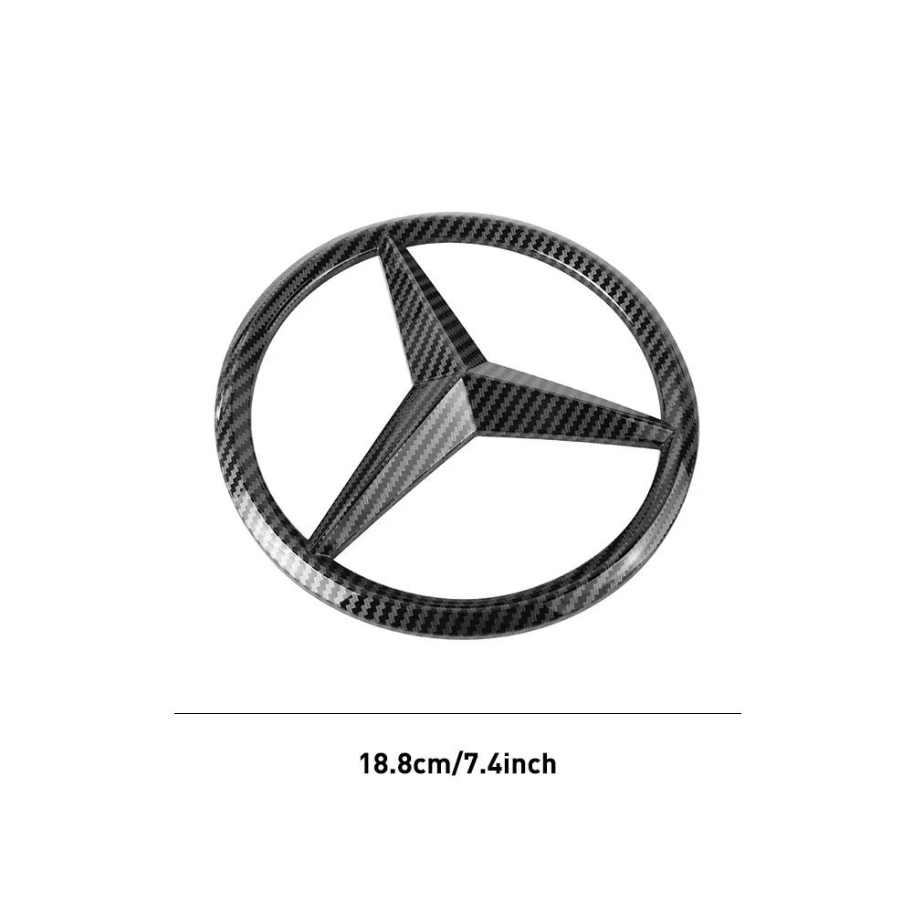 Car Sticker C200 E300 Hot 2026 For Benz 18.8cm Car Front Grille Large Badge Decal for Mercedes Benz AMG A/B/GLA/GLB/GLS/G/C E/GL