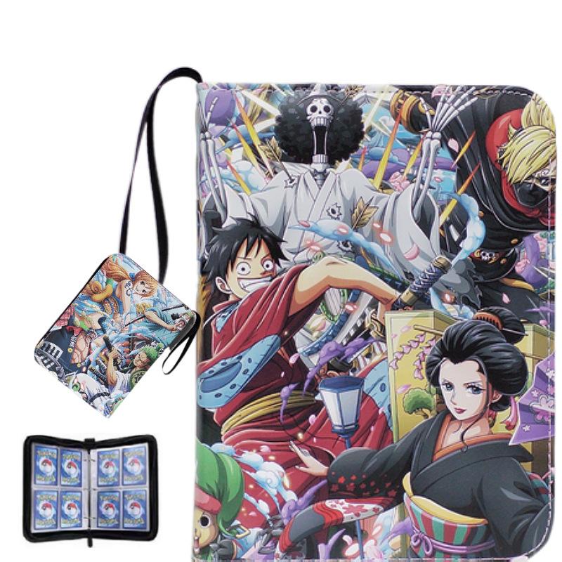 400 шт. Альбом для фотографий One Piece, Книга, Папка для карт, Семейное письмо, Держатель для визиток, Коллекция, Сумка на молнии, Милая игрушка для взрослых и детей, Подарки