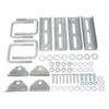 Galvanized Swivel Bunk Bracket Kit Adjustable Sturdy Construction for 3x3 Boat Trailer Cross Member