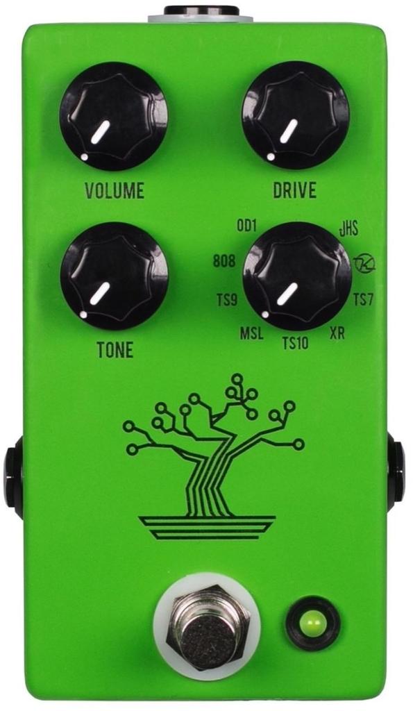 JHS Overdrive Pedal The Bonsai White TB-1