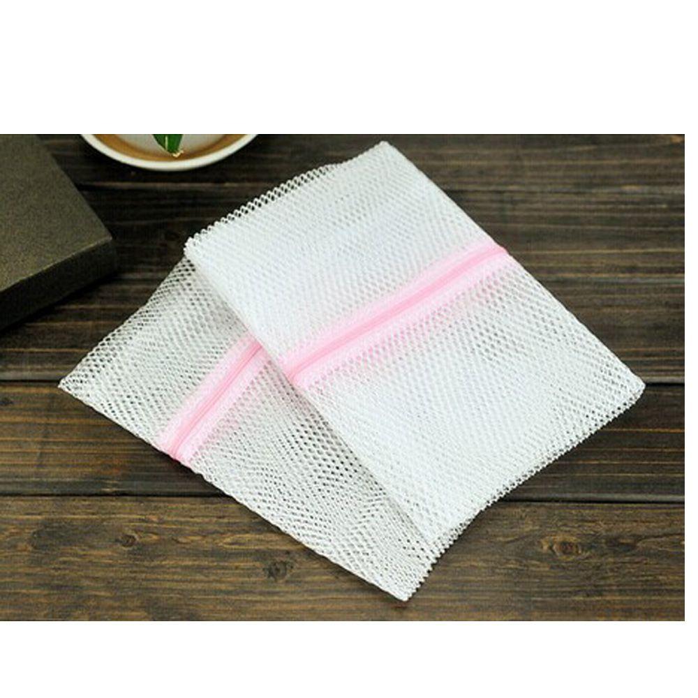 S/M/L Home Bra/Socks/Lingerie Washing Machine Net Mesh Laundry Bags Zipper Basket Pouch Wash Bags