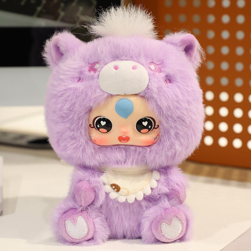 Baby Cute Three Cartoon Bear Design Plush Toy Pendant For Bag Decoration