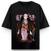 Demon Slayer Anime Tanjiro Kamado Printed Tshirt Unisexs and Womens Tshirt Unisexs Top Sports Tshirt Unisexs Tshirt Summer 2026