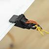 Tent Clip Plastic Rustproof Windproof Secure Grip Awning Clamp for Outdoor Activities