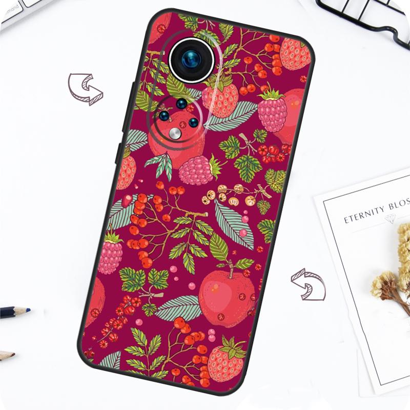 Фруктовый чехол Авокадо Груша Папайя для Honor Magic 7 5 6 Pro Honor 200 Pro X9b X9a X8b X8a X8 X9 X9c 50 70 90 Lite Чехол
