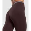 Gymshark Контрастные бесшовные леггинсы Heritage Brown B2c1h Ncnz