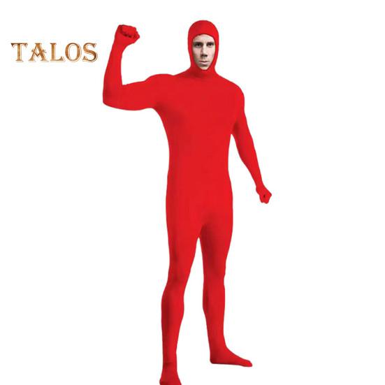 Комбинезон для выступления на сцене с застежкой-молнией, полный наряд, карнавал, Хэллоуин, косплей, обтягивающий комбинезон, ролевая фотостудия