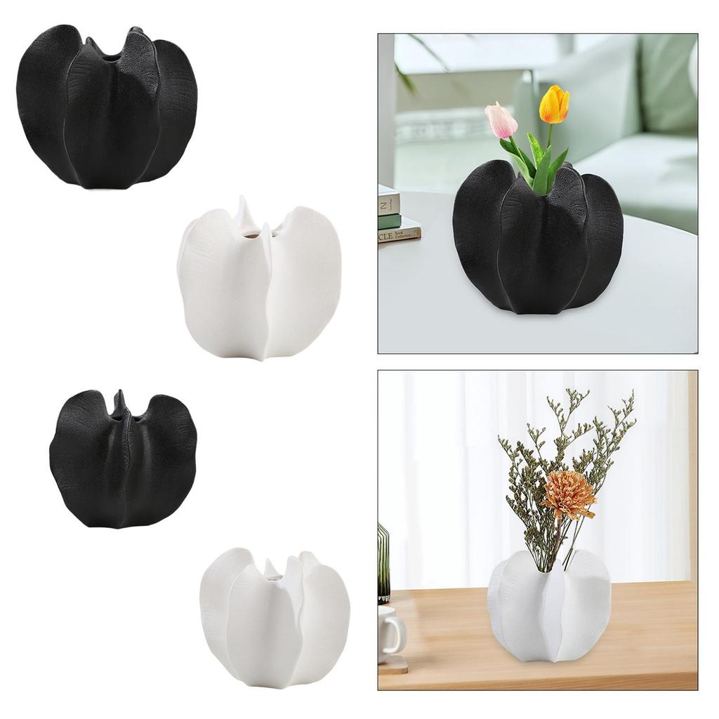 Ваза для цветов карамболы Простой настольный центральный элемент Современная ваза Настольное украшение для гостиной ТВ-тумбы Офисного входа Спальни