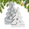 Christmas Tree Mold Christmas Tree Candle Holder Making Mould Silicone Plaster Molds Resin Candle Holder Mold Ornament Mould