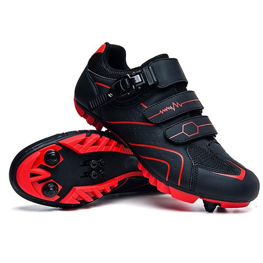 Обувь для велоспорта Мужские кроссовки Женская обувь для горного велосипеда Горная кожа Карбоновый замок для езды Шоссейный гоночный велосипед Спорт на открытом воздухе Спортивный дышащий