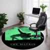 1 шт. Круглый ковер The Matrix Office, Под офисные стулья, Спальня, Гостиная, Декор для дома, Декор комнаты, Доступен в различных размерах
