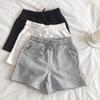 Women's High-Waist Casual Sports Shorts - Slimming, Elastic, Versatile Summer Wear