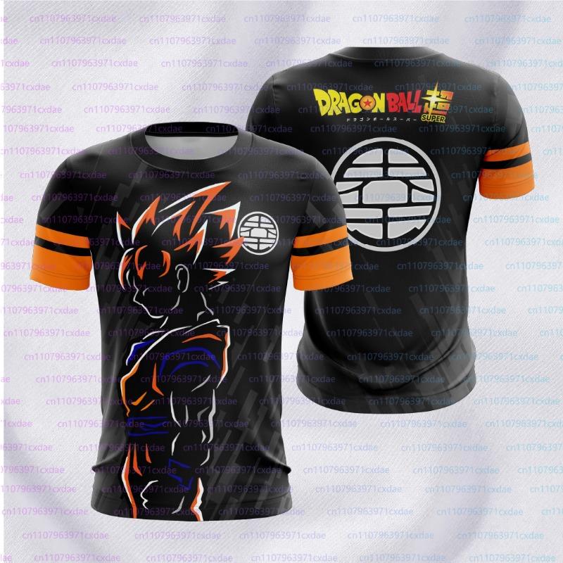 Японские Аниме 3D Печать Футболки Dragon Ball Z Веджета Мужские Оверсайз Уличная Одежда Летние Спортивные Дышащие Футболки для Мальчиков Топы