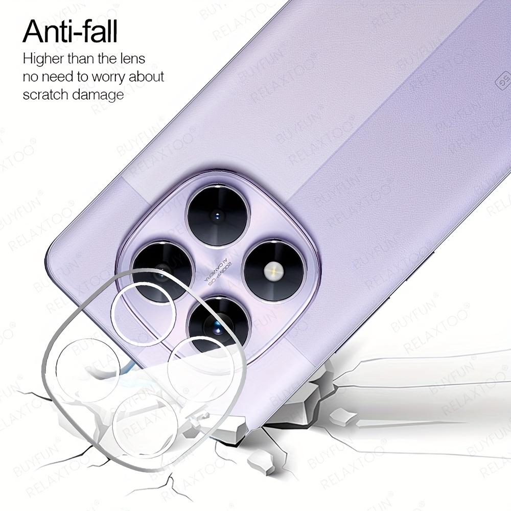 [3+3] 6 шт. HD прозрачное закаленное защитное стекло для экрана + стеклянная пленка для объектива камеры для Xiaomi Redmi Note 14 4G Note 14 5G 14C POCO C75 Note14 5G 6IN1 стекло