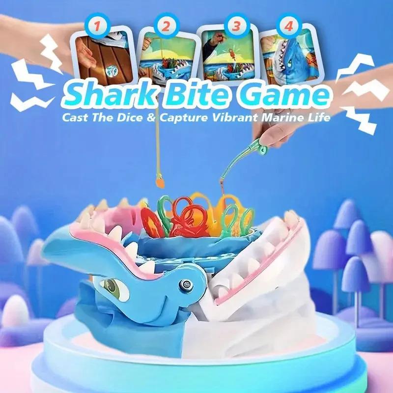 Игра Семейная Акулий Укус Красочные Морские Существа Рыбалка Приключение Вечеринка Игра Игрушки Для Детей Взрослых Рождество День Рождения Игрушка Подарки