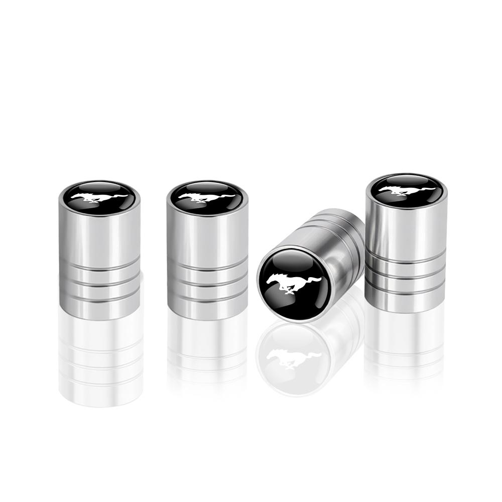 4Pcs Metal Car Wheel Tire Valve Cap Dustproof Cover Accessories For Ford Focus MK2 mk3 Fiesta mk7 Ranger Mondeo mk4 S-MAX Kuga