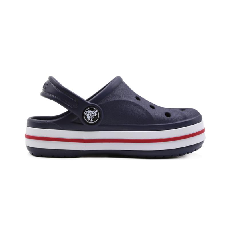 Crocs Classic Clog Slip and Abrasion Resistant Children's Sandals Dark Blue Kids' Model