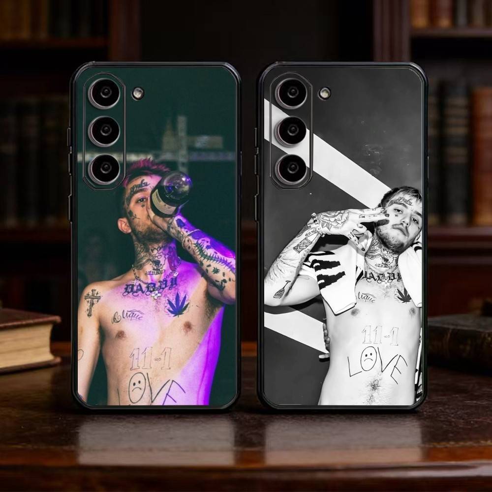 Чехол для телефона Lil Peep Star Shopping для Samsung Galaxy A13, 21s, 22, 31, 32, 52, 53, 71, 72, 73, Мягкий черный чехол