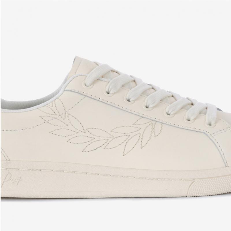 Fred Perry Мужские Кроссовки S B721 Кожаные Вышитые Большемерные Фирменные