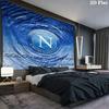 SSC Napoli Custom Name Wall Tapestry Aesthetic Wall Hanging Printed Fabric Blanket Decorative Tapestries for Bedroom Living Room Home Decor