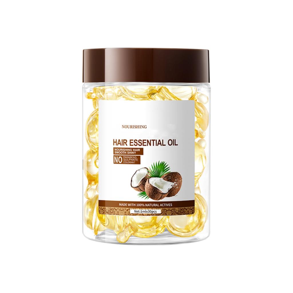 Масло Питательное Гладкое Уход За Волосами Масло Капсулы Мягкий Кондиционер 1мл