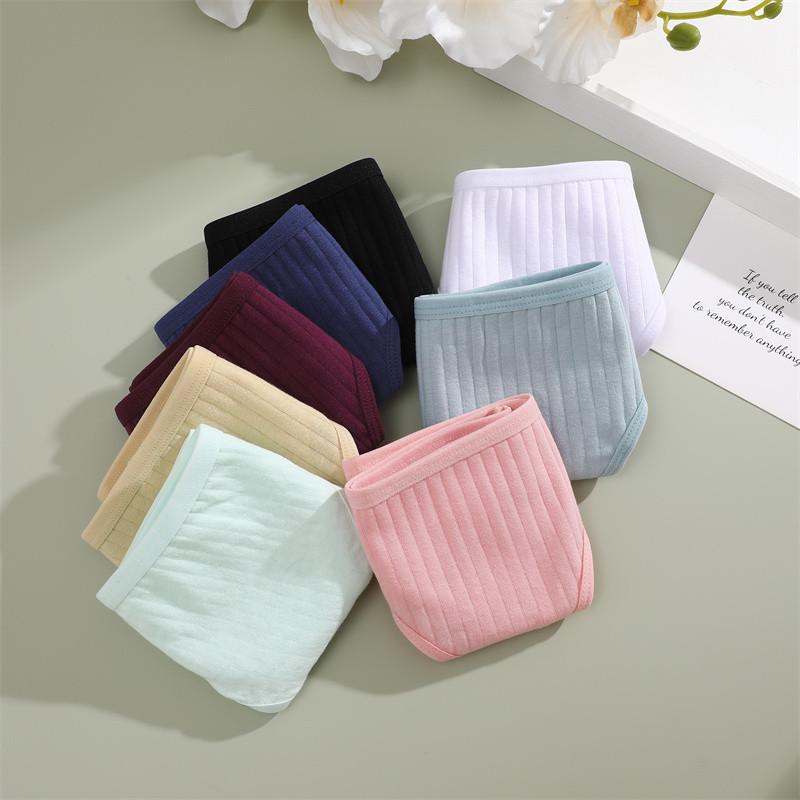 Стринги для женщин, мягкие хлопковые стринги, сексуальное нижнее белье с низкой талией и Т-образной спинкой, удобные трусики, нижнее белье для девочек